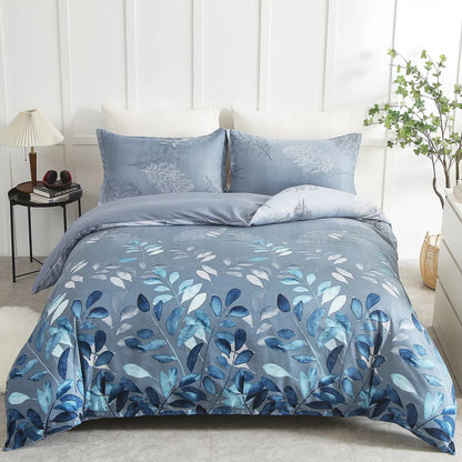 Timeless Design Plaid Duvet Cover Set - Lightweight-Queen V745-AQ081617Q3
