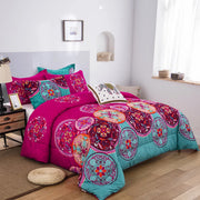Aesthetic Glow Floral 3-Piece Comforter Set with Matching Shams V745-MAB010185AJ3