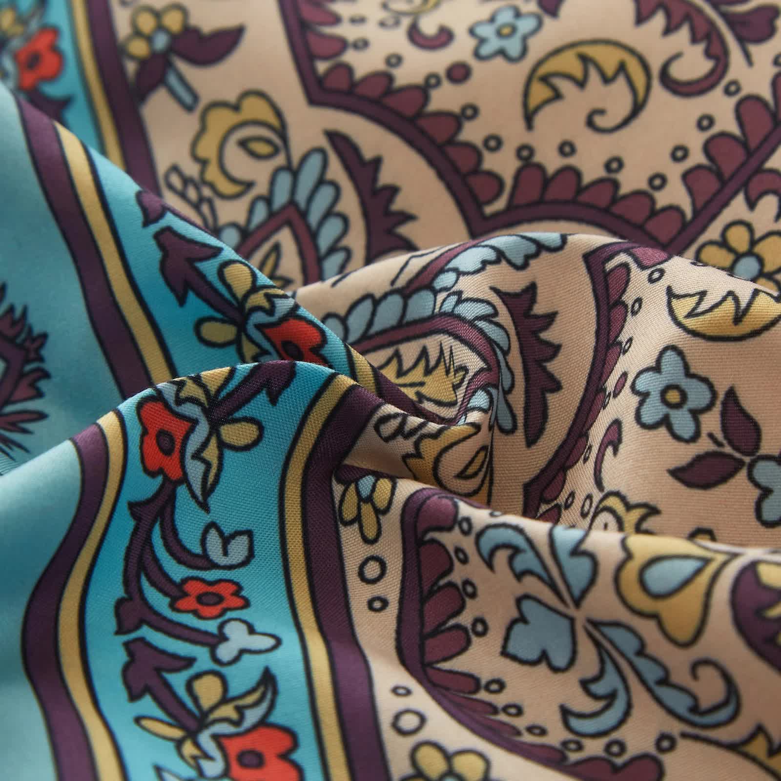Boho Glow Teal Bedding - 3-Piece Comforter Set for Relaxed Spaces V745-MAB010449AJ3