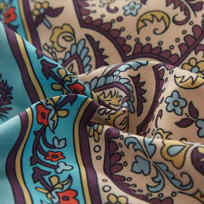 Boho Glow Teal Bedding - 3-Piece Comforter Set for Relaxed Spaces V745-MAB010449AJ3