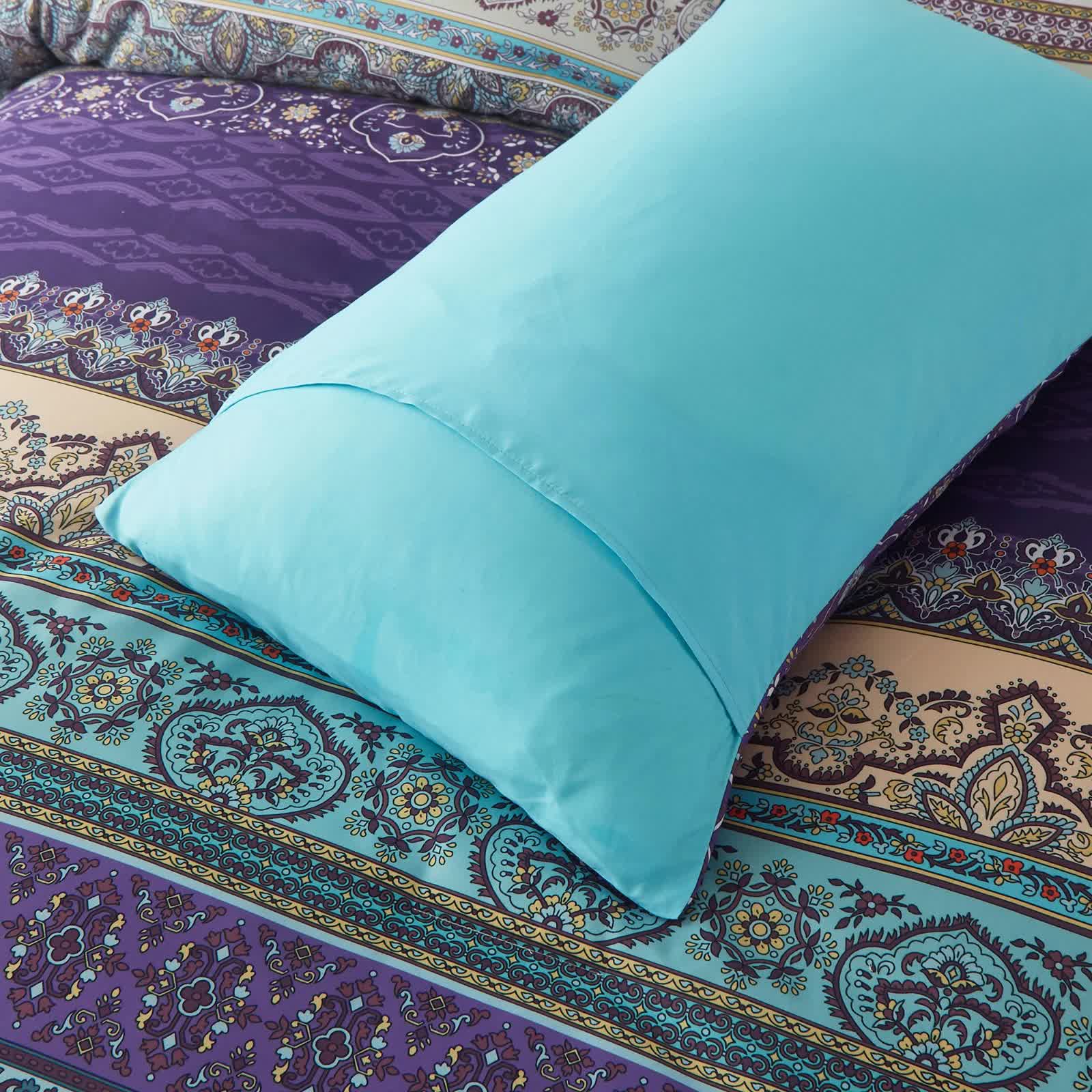 Boho Glow Teal Bedding - 3-Piece Comforter Set for Relaxed Spaces V745-MAB010449AJ3