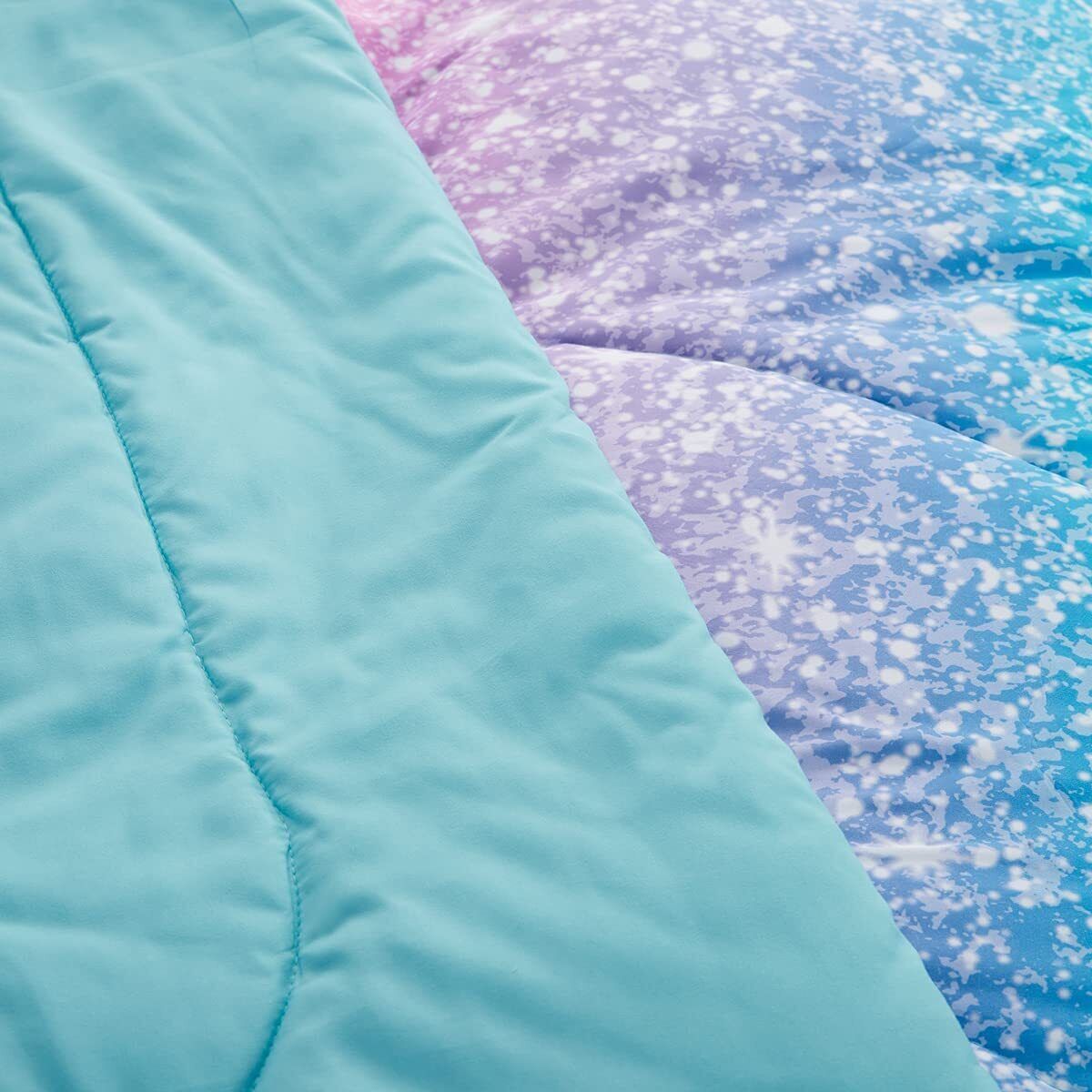 Marble Gradient Comforter Set, King Size, Quilted Bedding with Pillowcases V745-MAB010482AJ3