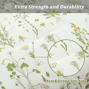 Vintage Delicate green bloom 3 Pc Comforter & Pillow Cover Set V745-MAB010487AJ3