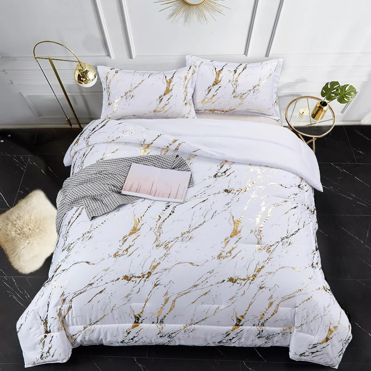 Cloud Rest Bedding Collection - Minimal 3-Piece Comforter V745-MAB010510AJ3
