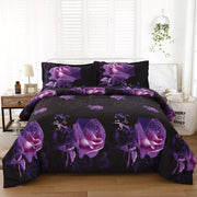 Rose Golden Hour Comforter Set - Aesthetic 3-Piece Bedroom Mood V745-MAB01055AJ3