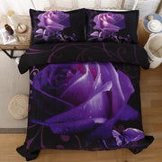 Rose Golden Hour Comforter Set - Aesthetic 3-Piece Bedroom Mood V745-MAB01055AJ3