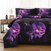 Rose Golden Hour Comforter Set - Aesthetic 3-Piece Bedroom Mood V745-MAB01055AJ3