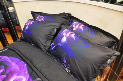 Rose Golden Hour Comforter Set - Aesthetic 3-Piece Bedroom Mood V745-MAB01055AJ3
