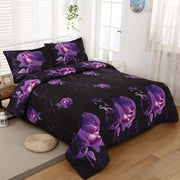 Rose Golden Hour Comforter Set - Aesthetic 3-Piece Bedroom Mood V745-MAB01055AJ3