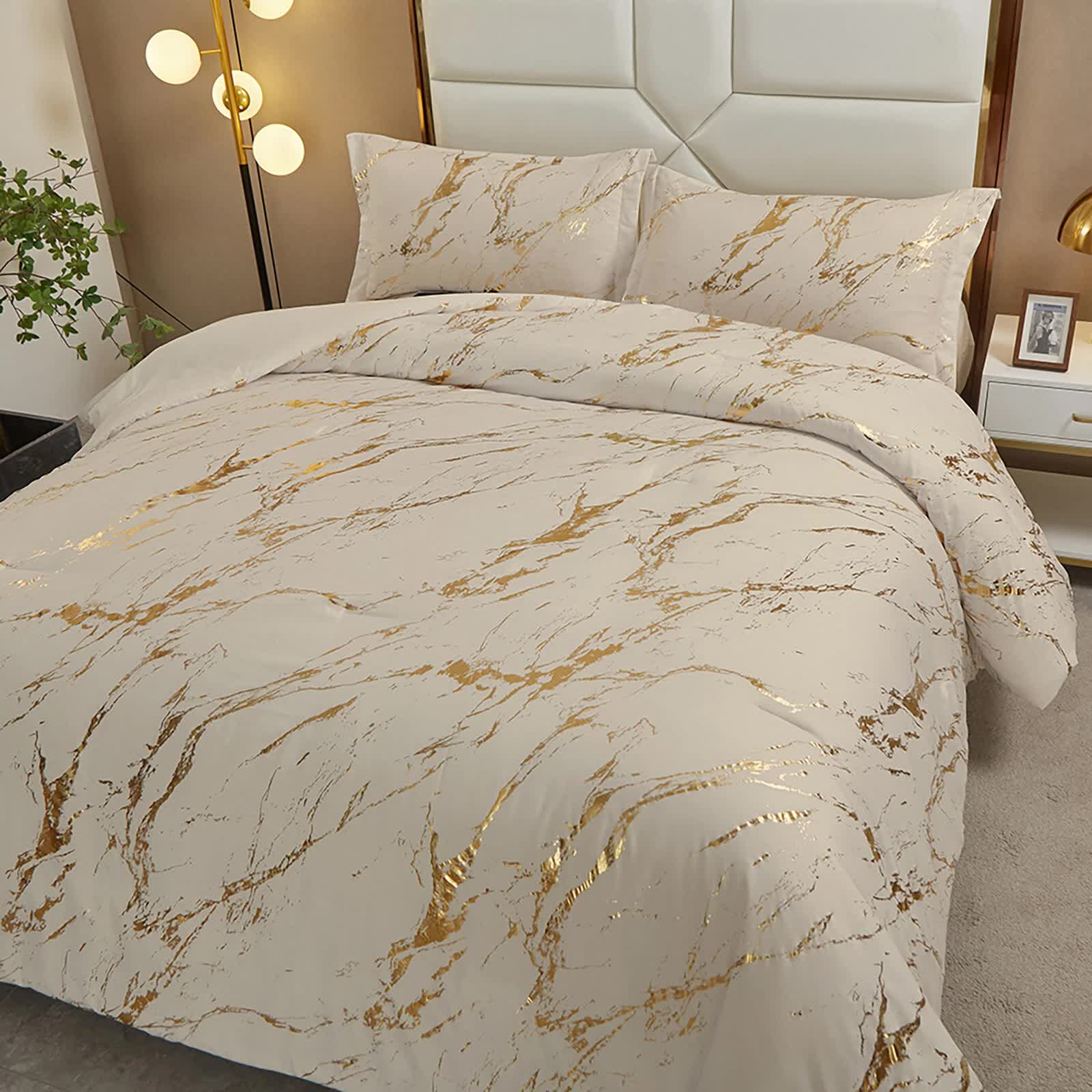 Coastal Drift apricot Comforter Bundle - Breezy 3-Piece Bedding V745-MAB010721AJ3