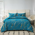 Cozy Cloud 3 Teal -Piece Comforter Bundle - Instagram-Ready Bedroom V745-MAB010753AJ3
