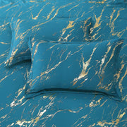 Cozy Cloud 3 Teal -Piece Comforter Bundle - Instagram-Ready Bedroom V745-MAB010753AJ3