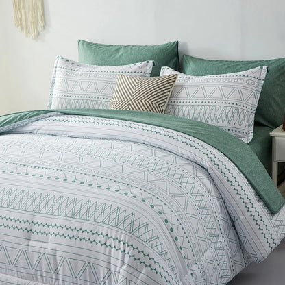 Boho Vibes Bedding Set - 3-Piece Comforter & Pillow Covers V745-MAB010772AJ3