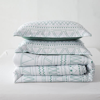 Boho Vibes Bedding Set - 3-Piece Comforter & Pillow Covers V745-MAB010772AJ3