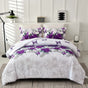 Luxe Loft Purple rose Quilted Comforter & Shams - Trending 3-Piece Set V745-MAB010782AJ3