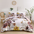 Floral Comforter Set, King Size, Blush Floral 3-Piece Bedding, Soft Microfiber for All Seasons V745-MAB010807AJ3