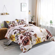 Floral Comforter Set, King Size, Blush Floral 3-Piece Bedding, Soft Microfiber for All Seasons V745-MAB010807AJ3