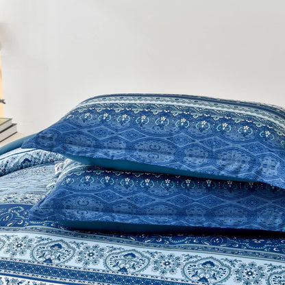 Boho Vibes blue Bedding Set - 3-Piece Comforter & Pillow Covers V745-MAB010907AJ3