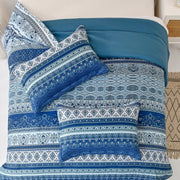 Boho Vibes blue Bedding Set - 3-Piece Comforter & Pillow Covers V745-MAB010907AJ3