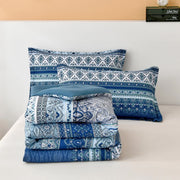 Boho Vibes blue Bedding Set - 3-Piece Comforter & Pillow Covers V745-MAB010907AJ3