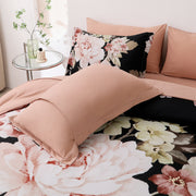 Soft Floral Comforter Set, King Size, Quilted Warm Bedding with Pillowcases V745-MAB010949AJ3