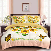 Airy Loft butterfly floral 3-Piece Comforter Bundle - Relaxed V745-MAB010977AJ3