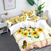Airy Loft butterfly floral 3-Piece Comforter Bundle - Relaxed V745-MAB010977AJ3