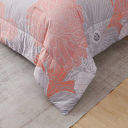 Zen Retreat Quilted Comforter Bundle - 3-Piece Serenity Style V745-MAB011076AJ3