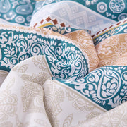 Luxe Loft Boho Quilted Comforter & Shams - Trending 3-Piece Set V745-MAB011078AJ3