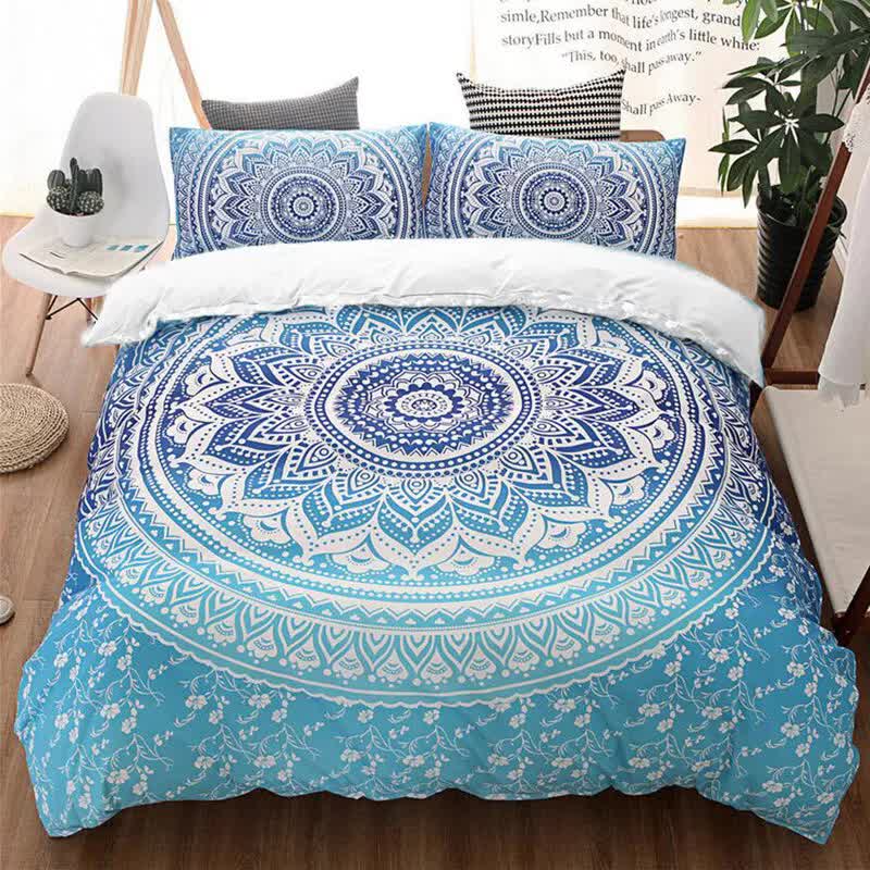 Dreamscape Sacred Circle Design Comforter Set - 3-Pcs Refreshing V745-MAB01169AJ3