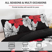 Glorious Quilted coverlet and pillowcovers set: Unmatched Beauty - Queen size V745-MAC080182Q13U