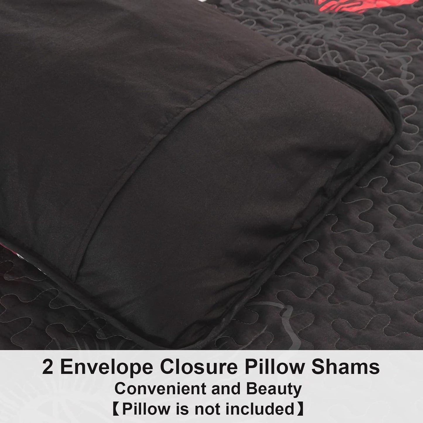 Glorious Quilted coverlet and pillowcovers set: Unmatched Beauty - Queen size V745-MAC080182Q13U