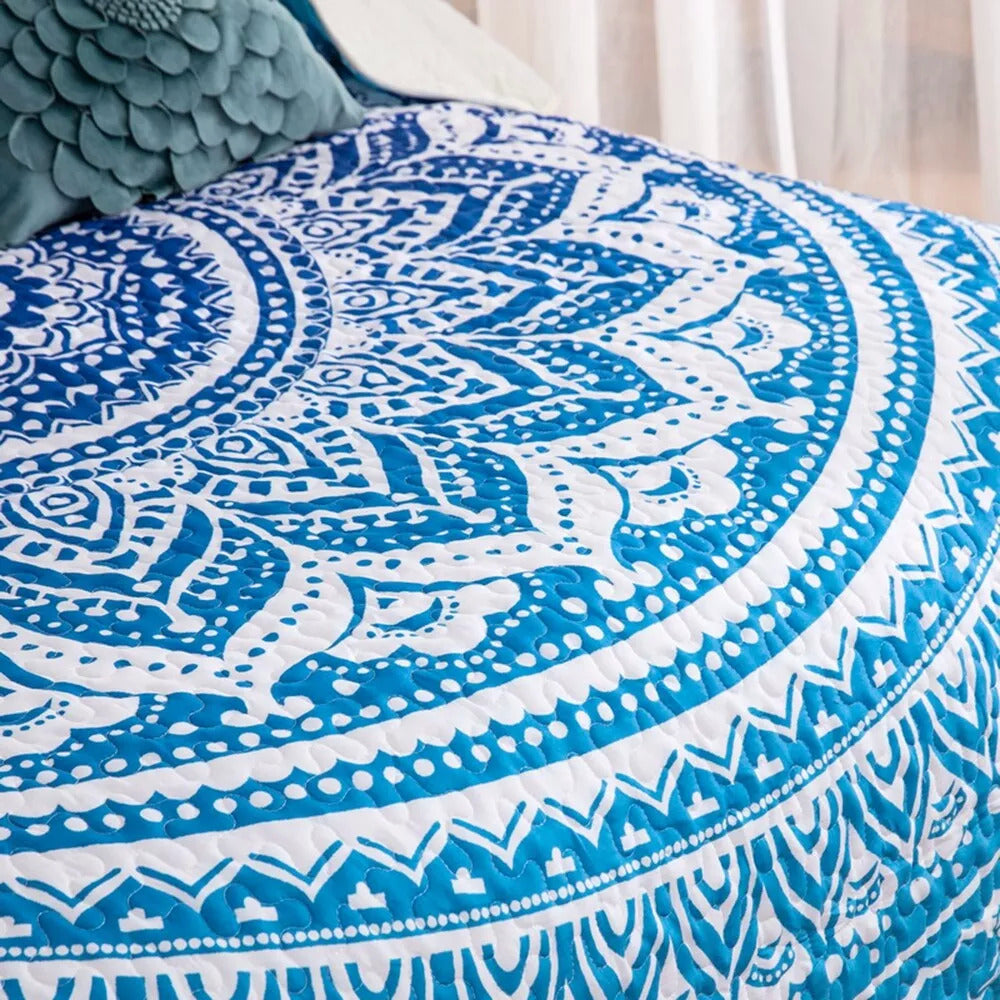 Xciting Quilted bedspread and pillowcovers set: Add Some Fun - Queen size V745-MAC08021Q13U