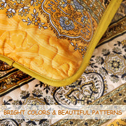 Lively Quilted bedspread and pillowcovers set: Add Vibrancy to Your Room - Queen size V745-MAC080229Q13U