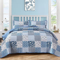 Vintage-Inspired Big Check Queen Bedding Set Cozy & Stylish V745-MAC080302Q13U