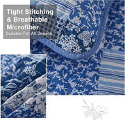 Vintage-Inspired Big Check Queen Bedding Set Cozy & Stylish V745-MAC080302Q13U