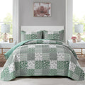 Delightful Quilted bedspread and pillowcovers set: Indulge in Comfort - Queen size V745-MAC080315Q13U