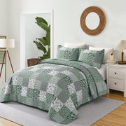 Delightful Quilted bedspread and pillowcovers set: Indulge in Comfort - Queen size V745-MAC080315Q13U