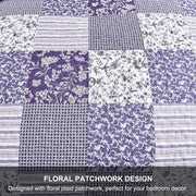 Harmonious Quilted bedspread and pillowcovers set: Perfect Balance of Style - Queen size V745-MAC080409Q13U