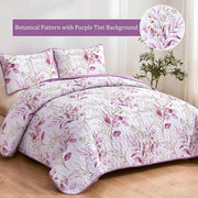 Unique Quilted bedspread and pillowcovers set: Stand Out in Style - Queen size V745-MAC080460Q13U