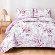 Unique Quilted bedspread and pillowcovers set: Stand Out in Style - Queen size V745-MAC080460Q13U