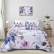 Venerable Quilted bedspread and pillowcovers set: Classic and Elegant - Queen size V745-MAC080464Q13U