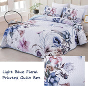 Venerable Quilted bedspread and pillowcovers set: Classic and Elegant - Queen size V745-MAC080464Q13U