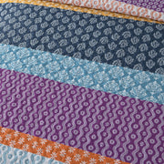 Quirky Quilted coverlet and pillowcovers set: Add Personality to Your Space - Queen size V745-MAC080493Q13U