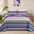Hygge Quilted bedspread and pillowcovers set: Embrace Cozy Living - Queen size V745-MAC080596Q13U