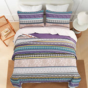 Hygge Quilted bedspread and pillowcovers set: Embrace Cozy Living - Queen size V745-MAC080596Q13U