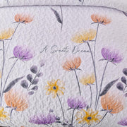 Knit Quilted coverlet and pillowcovers set: Cozy and Textured - Queen size V745-MAC080645Q13U