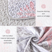 Mosaic Quilted coverlet and pillowcovers set: Unique Patchwork Design - Queen size V745-MAC080699Q13U