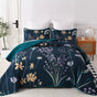 Abstract Quilted coverlet and pillowcovers set: Unique and Artistic - Queen size V745-MAC080728Q13U
