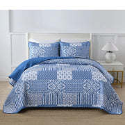 Blissful Quilted bedspread and pillowcovers set: Relax in Style - Queen size V745-MAC080757Q13U